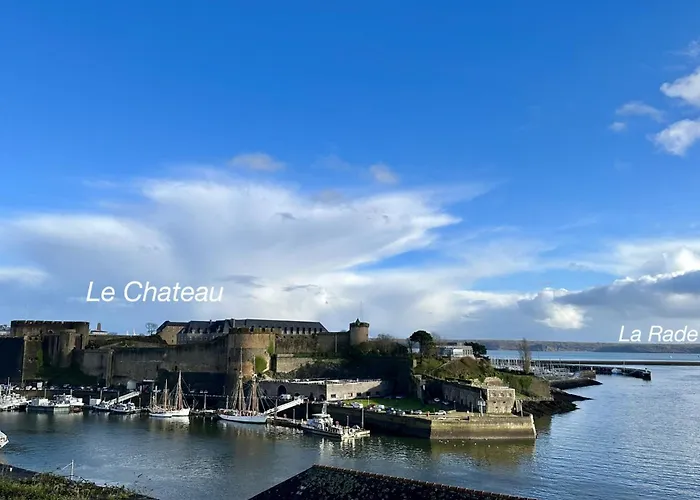 펜션 Ker Lodan Jolie Maison 3 Et Terrasse