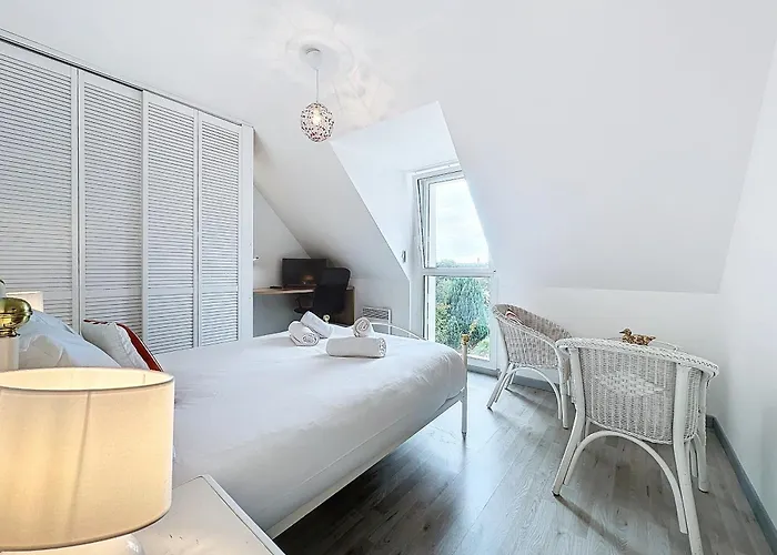 펜션 Ker Lodan Jolie Maison 3 Et Terrasse 브레스트